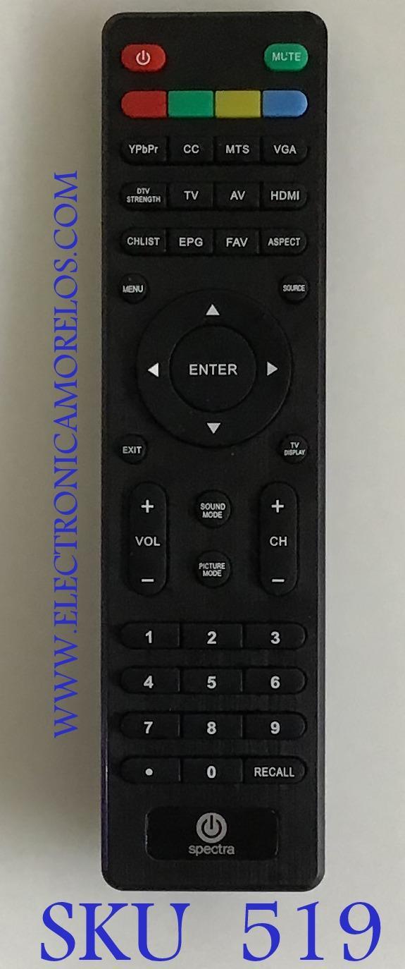 CONTROL REMOTO ORIGINAL NUEVO  SPECTRA